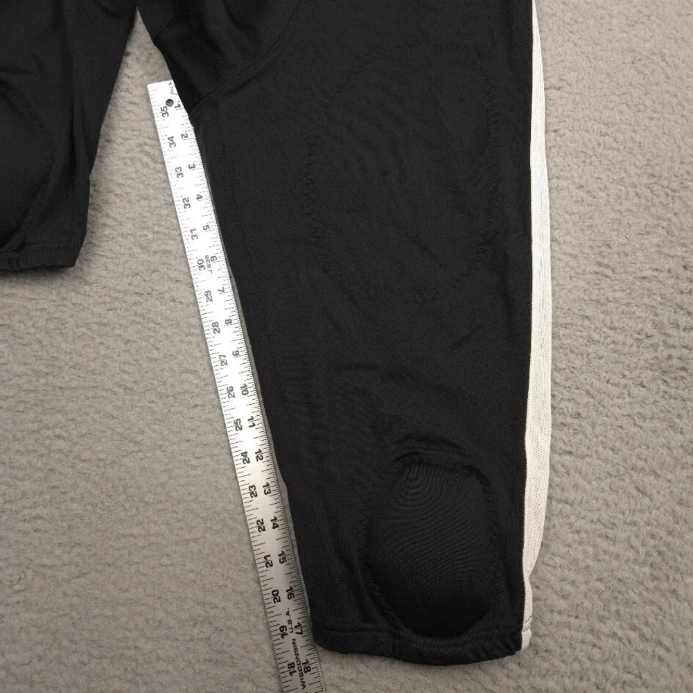Nike Football Pants Mens XL Black White Padded Game Day Belted Athletic